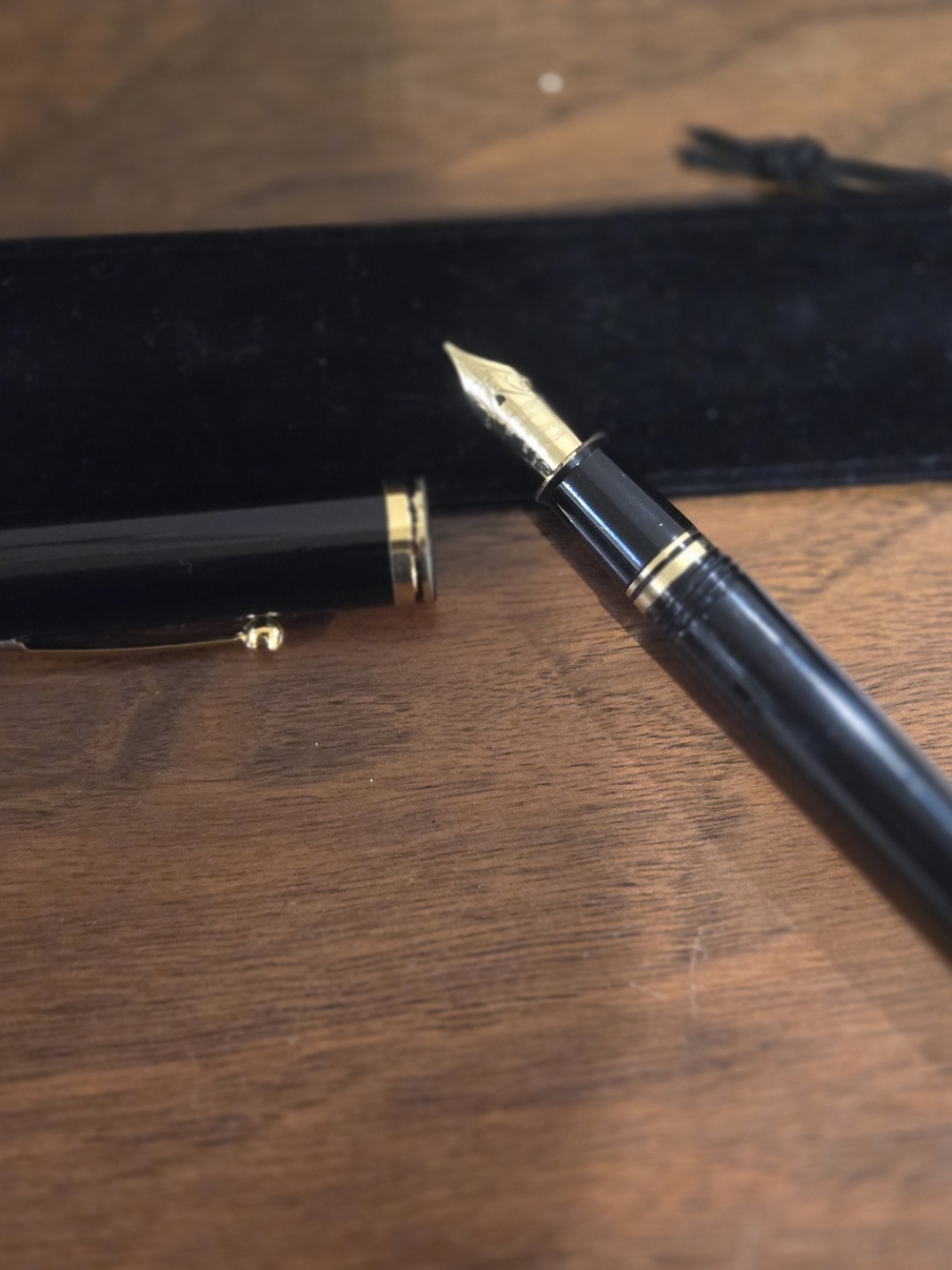Vintage Sheaffer 18k Gold 750 Nib Fountain Pen Excellent Condition
